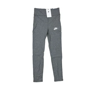 Nike Air Favourites Tight Tights Leggings Legging Kinder Kids Girls Grau Grey - Picture 1 of 8