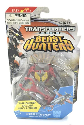 2012 Beast Hunters Transformers Prime Starscream Decepticon Fighter Jet Figure - Image 1 of 4