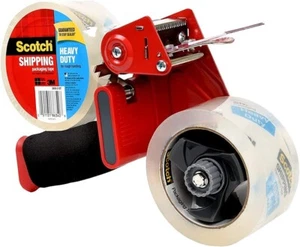 Heavy Duty Tape Dispenser, and Two Rolls of Scotch Brand Tape - Picture 1 of 1