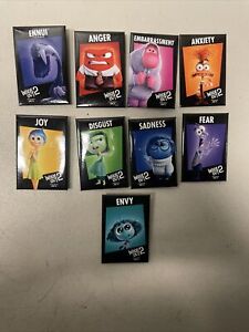 Cinemark Inside Out 2 - 9 Pin Set - Ships Fast! New!