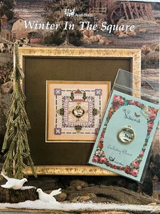 Just Nan- Winter In The Square Chart & Enchanting Charm - Picture 1 of 2