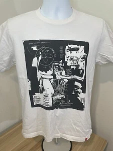 Uniqlo UT Kashiwa Sato x Jean Michel Basquiat Small T Shirt White Pagoda - Picture 1 of 8