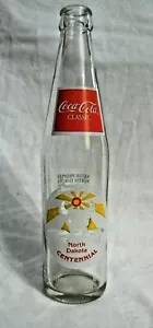 BOTELLA CONMEMORATIVA DE COCA COLA DE 10 OZ - 1989 NORTE DAKOTA CENTENARIO NATIVOS - Imagen 1 de 5