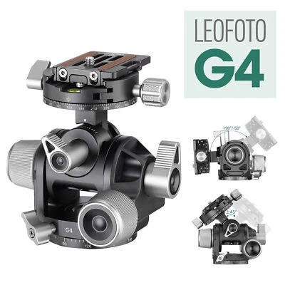 Compatible With Profession Leofoto G4 Geared Ball Head With Plate stand - Image 1 of 4