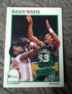 1991-92 Hoops Dallas Mavericks Basketball Card #353 Randy White - Picture 1 of 2
