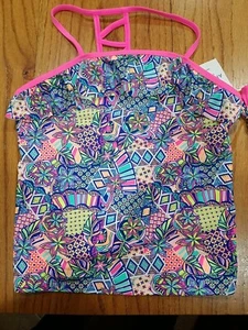 NWT Arizona 3 Piece Swim Bathing Suit Tankini, Bottoms, Skirt cover up L XL XXL - Picture 1 of 6