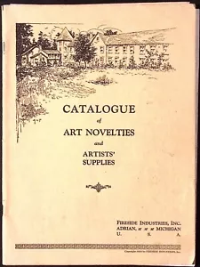 1925 Katalog Kunstneuheiten & Künstlerbedarf Kaminindustrie Adrian MI - Bild 1 von 10