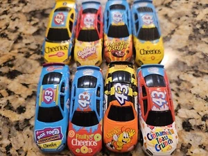 lot of 8 #43 richard petty nascar diecast 1/64 cereal  cheerios reese's + more - Picture 1 of 8