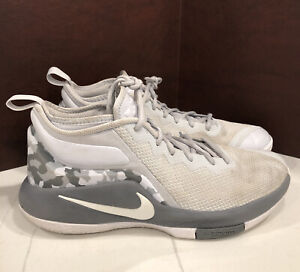 Size 10 Nike LeBron Witness II Cool Grey - 942518-002