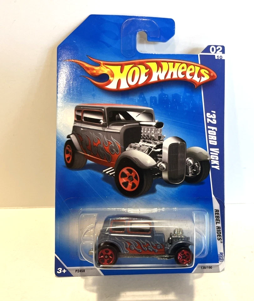 Ford Vicky 2009 Hot Wheels Rebel Rides 1932 5 radios llantas rojas nuevas Foto 1 de 4