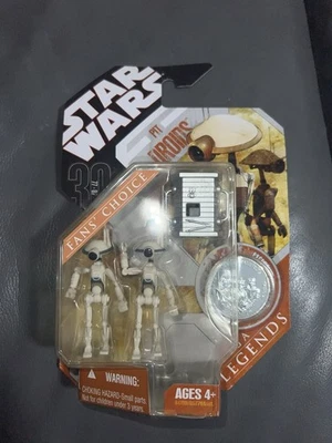 星球大战 30 周年传奇 Pit Droids 公仔 棕褐色 孩之宝 2007 全新 — 第 1/4 张图片