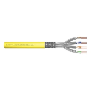 DIGITUS Cat.7A S/FTP Installationskabel simplex 1500 MHz Dca 100 m Gelb - Bild 1 von 3
