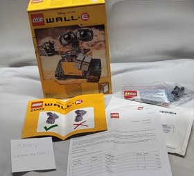 ​LEGO Ideas Original Box Seal 21303 WALL-E - MISB + Rework Kit, Rare Manual & Letter