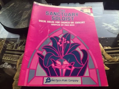The Sanctuary Soloist Songbook~High Voice Edition~Fred Bock~Sacred Music Vol. II - Image 1 of 4