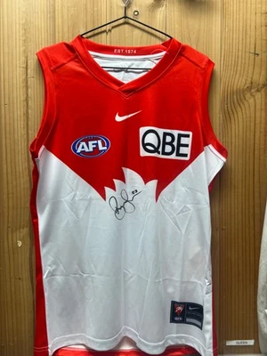 Buddy Franklin Signed Sydney Swans Jersey 2023 - Image 1 of 3
