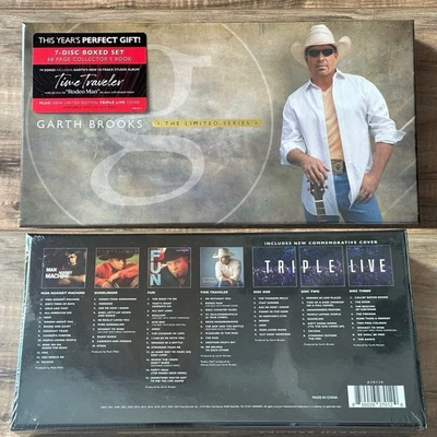 Garth Brooks The Limited Series 7-Disc CD Box Set Time Traveler Triple Live Fun - Image 1 of 3