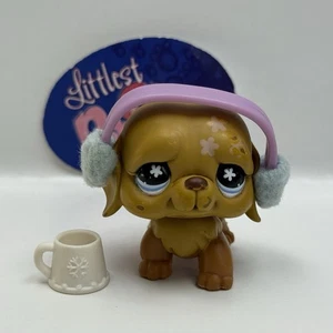 ST BERNARD DOG #481 con accesorios - Auténtico Littlest Pet Shop - Hasbro LPS - Imagen 1 de 5