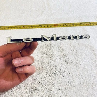 1970 1971? Guardabarros Pontiac LeMans ¿Salpicadero? Placa de identificación adorno insignia emblema Foto 1 de 3