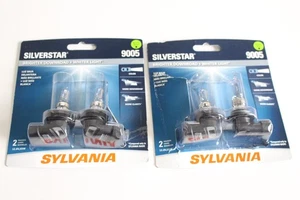 Faro proiettore Sylvania Silverstar 9005 2 set 4 lampadine totale SCATOLA APERTA 9/25 - Foto 1 di 8