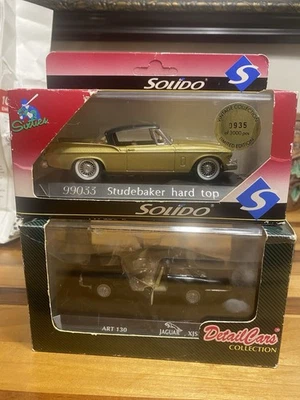 Studebaker Golden Hawk 1958 negro 1/43 modelo de coche fundido a presión firma de carretera 94254 Foto 1 de 4