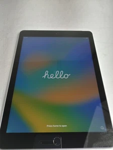 Apple iPad 5th Gen A1823 32 GB iOS 16.7.11 ( Wi-FiWi-Fi + 4G ) Unlocked - Picture 1 of 6