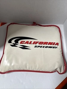 CALIFORNIA SPEEDWAY SEAT CUSHION NASCAR USED CONDITION VTG - Picture 1 of 9