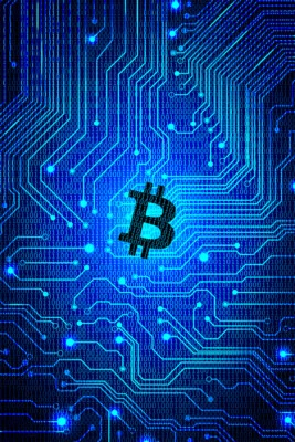 Bit Coin Digital Money Independent Print Wall Art Home Decor - POSTER 20x30 - Image 1 of 4