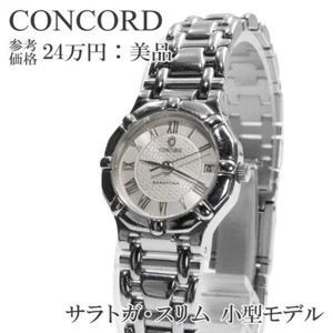 CONCORD Saratoga Silver Dial Stainless Steel Ladies Watch in Excellent Cond. - Picture 1 of 10