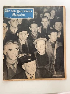 New York Times Magazine, 7. Dezember 1947, UNVOLLSTÄNDIG, BESCHREIBUNG LESEN - Bild 1 von 2