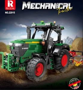 Reobrix 22015 RC remote control Tractor Model Construction Building toy 1828PCS - Picture 1 of 10