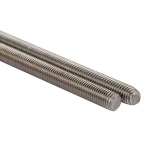 A2 Stainless Steel Fine Thread Rod M6 M8 M10-M20 Threaded Bar Studde Long 250mm - Picture 1 of 4