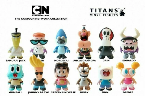 Cartoon Network Titans Vinyl Mini Figures Brand New Figure Pick Character Cover