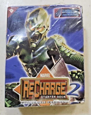 MARVEL RECHARGE CCG - SERIES 2 STARTER DECK B - 2-Player Card Game Sealed - Image 1 of 3