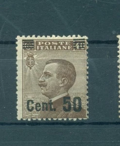 KING VICTOR EMMANUEL III - ITALY 1923/27 Mi. 171 50 Cent Common Stamp Overprint - Bild 1 von 1