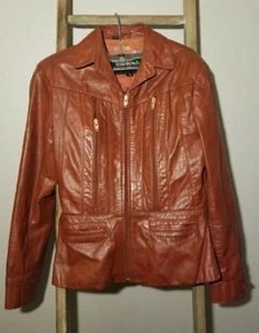 Vintage Wilsons House Of Suade & Lederjacke. Größe 8 Damen. - Bild 1 von 10