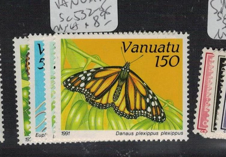 Vanuatu Butterfly SC 532-5 MNH (7egk) - Изображение 1 из 1
