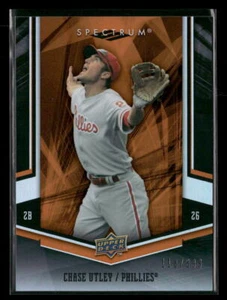 2008 Upper Deck Spectrum #74 Chase Utley Orange #/399 - Picture 1 of 2