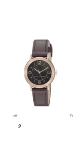 Marc Jacobs MJ1474 Ladies Riley Burgundy Leather Strap Watch - Picture 1 of 2