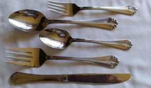 Santa Barbara Towle Glossy Stainless Silverware Salad Soup Meat Serving CHOICE - Picture 1 of 7