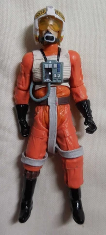 2013 STAR WARS THE BLACK SERIES ORANGE STRIPE #04 BIGGS DARKLIGHTER 3.75" Figure Cover