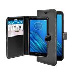 For Motorola Moto E6 Phone Case Wallet Flip PU Leather Stand Card Holder Cover