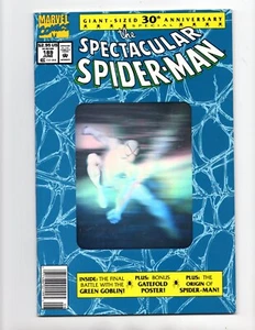 Spectacular Spider-Man 189 Marvel Comics Silver Hologram 30th Anniversary 1992 - Picture 1 of 2