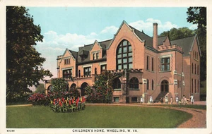 WHEELING WV POSTCARD CHILDREN'S HOME VINTAGE POSTCARD 030322 R - Picture 1 of 2