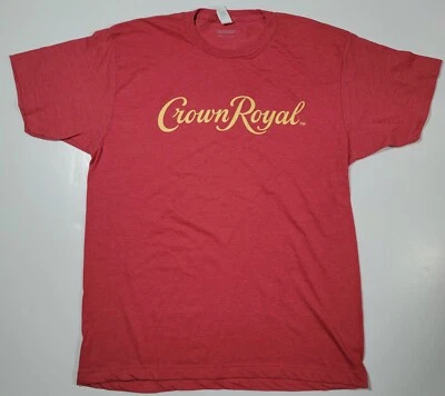 Camiseta Crown Royal Red Talla Grande Manga Corta Whisky Canadiense  Foto 1 de 4