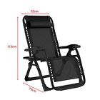 Oversized Zero Gravity Chair Recliner Lounge Chair Reclining Chaise With Pad L3
