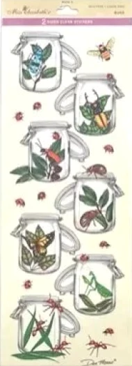 Insectos insectos mariposa abeja escarabajo hormiga Ladybug mantis pegatinas de Miss Elizabeth Foto 1 de 1