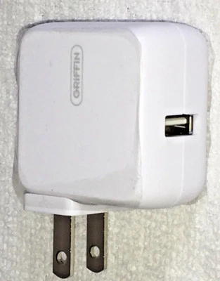 GRIFFIN TECHNOLOGY POWERBLOCK USB UNIVERSAL AC ADAPTER WALL CHARGER NEW - Image 1 of 4