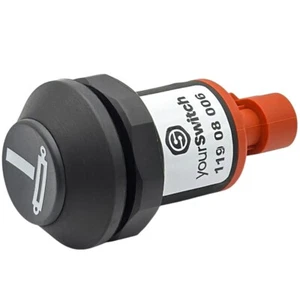 119 08 006 Pulsador Hidráulico "Menos" Compatible con Fendt G718.970.010.080 - Imagen 1 de 3