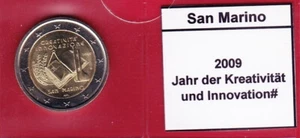 2 Euro Gedenkmünze San Marino 2009 Kreativität - Bild 1 von 1