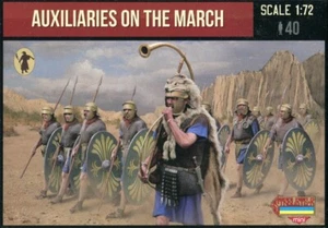 Strelets-M #M125 Auxiliaries on the March 1/72 Scale 56 Figure Silver MIB - Picture 1 of 2